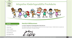 Desktop Screenshot of kita-frechdachs.com
