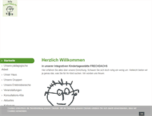 Tablet Screenshot of kita-frechdachs.com